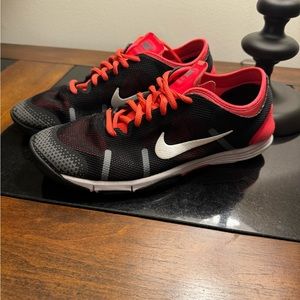 Red and black Nike Running Sneakers size 9.5